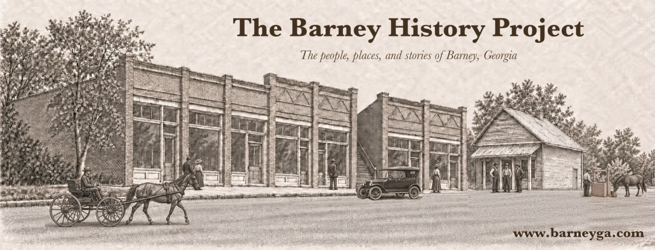 The Barney History Project: The people, places, and stories of Barney, Georgia
