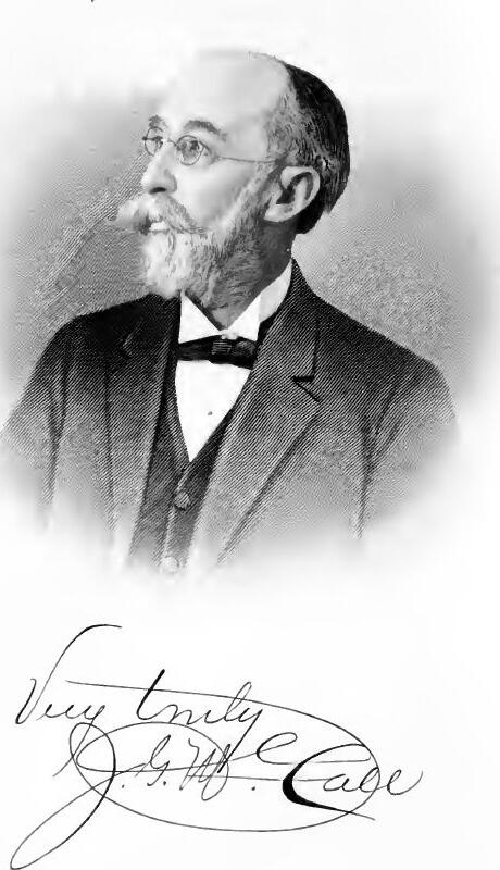 Portrait and signature of John Goldwire McCall